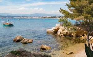 Crique sauvage de la Cote d'azur